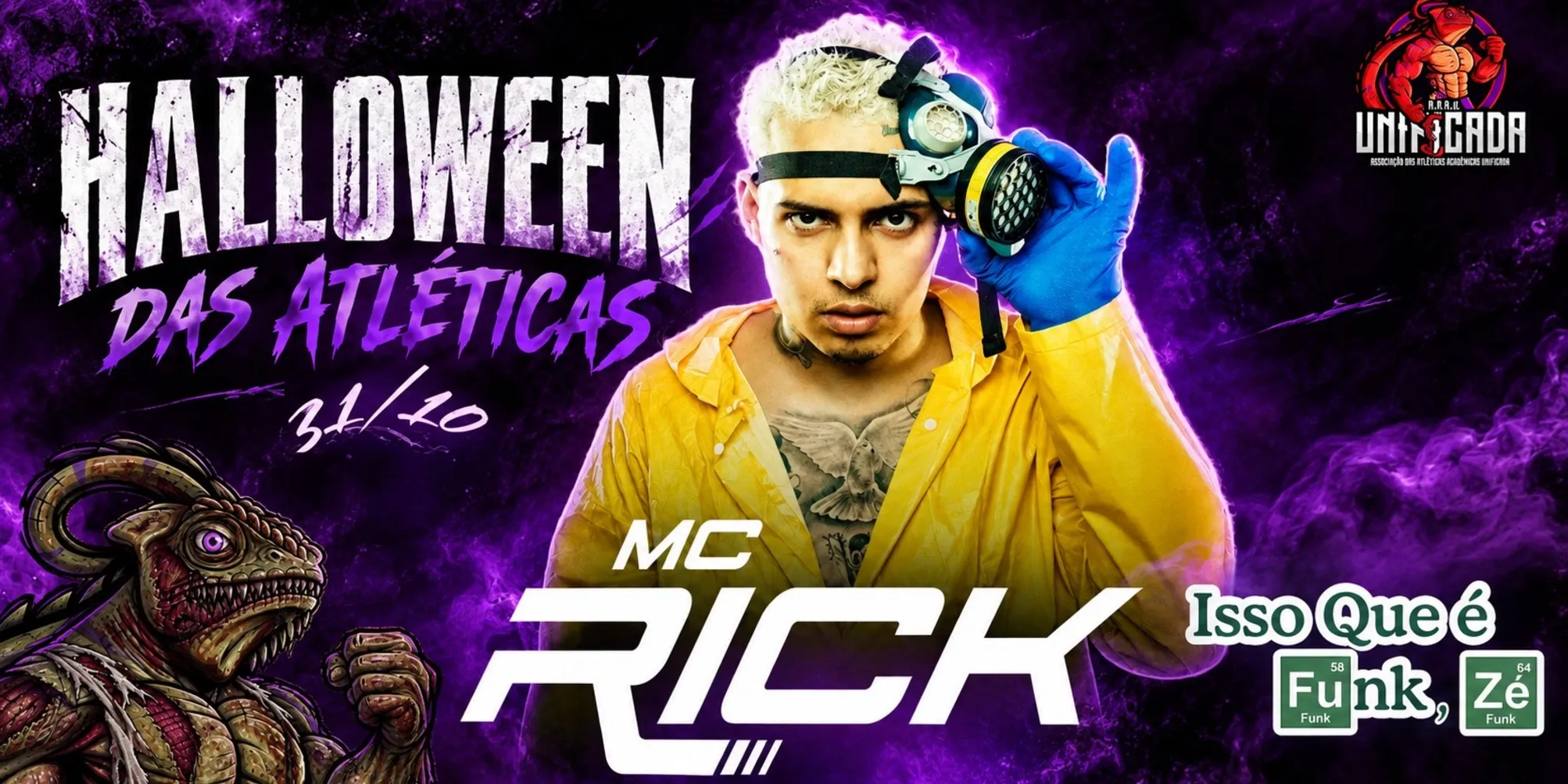Hallowen das Atléticas